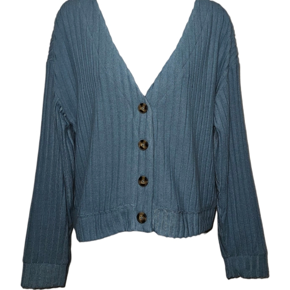 NWT SO So Cozy Button Up Long Sleeve Cardigan